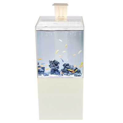 Small ,mini, Aquarium  guppy fish tank,fish water tank 12L,glass,with cheap price,use for home,office,