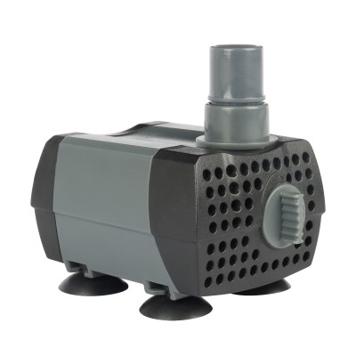 Heto 80GPH small submersible water pump(300L/H, 3W), for Fish Tank, Pond, Aquarium, Statuary, Hydroponics with max head0.6m; 0.9